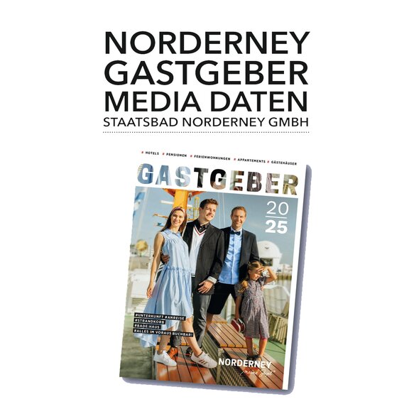 Link zu Media Daten für das Gastgeberverzeichnis Norderney