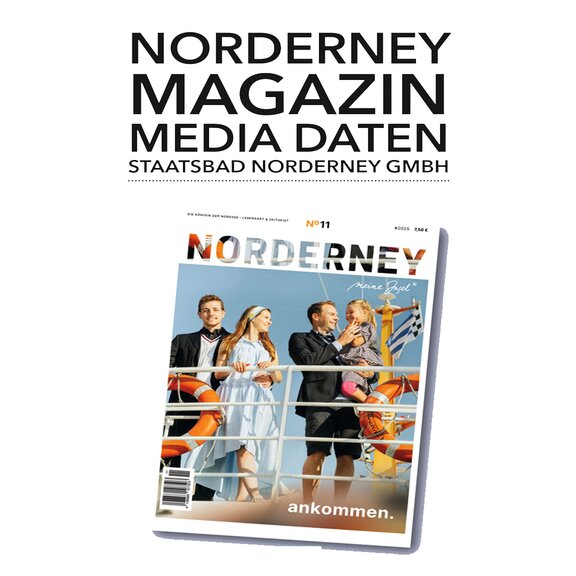 Link zu Media Daten für das Norderney Magazin