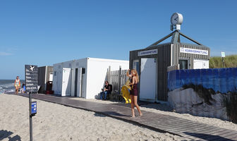 Öffentliches WC - Weiße Düne Strand