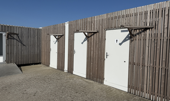 Öffentliches WC - Weiße Düne Strandaufgang