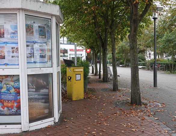 Briefkasten an der Park-Apotheke auf Norderney 