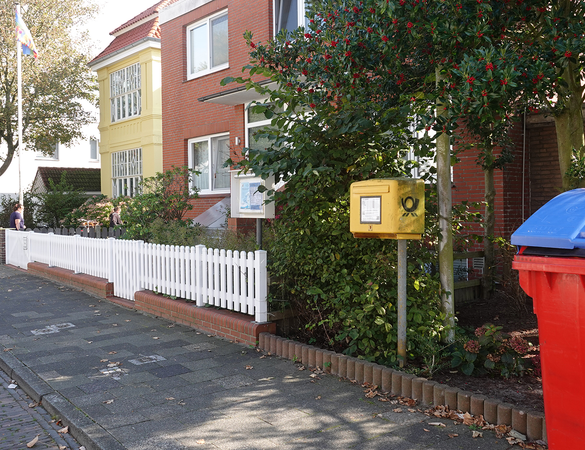 Briefkasten am Michels Hotel Hanseatic