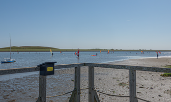 Nordsee-Reisepass Stempelbox Wattensteg Norderney