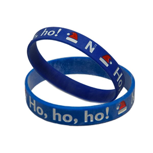Silikonarmband Weihnachten mit Logo