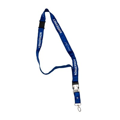 "meine Insel"- Schlüsselband aus Satin