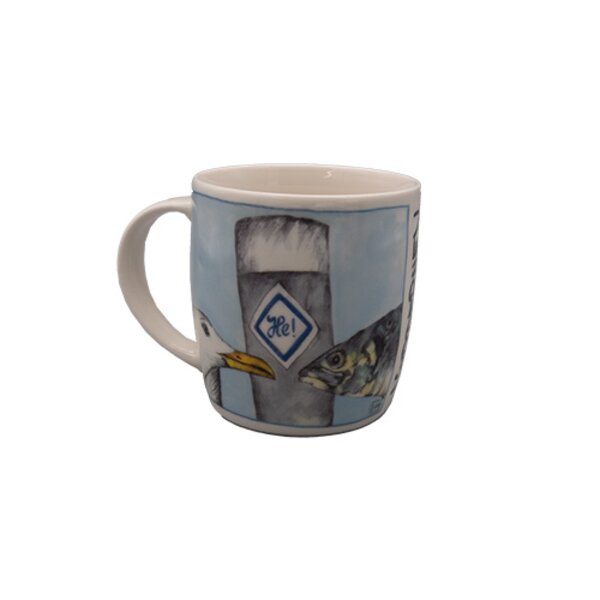 Ole West-Kollektion Becher "Möwe & Fisch"