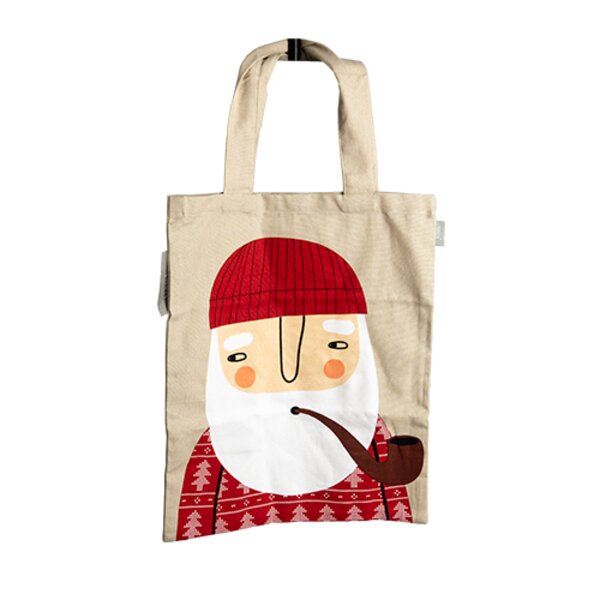 Stofftasche "Weihnachtsmann"